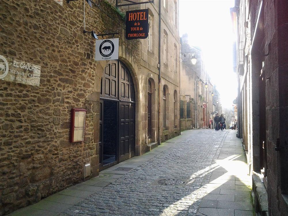 Hotel De La Tour De L'Horloge Dinan Zewnętrze zdjęcie
